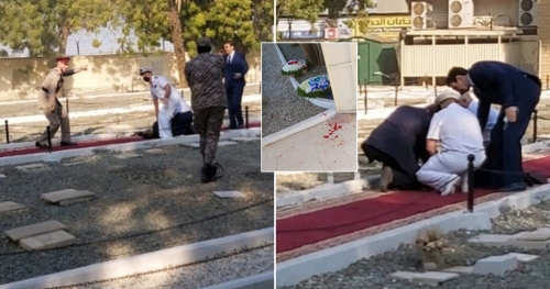 Several wounded in Remembrance Day bomb attack at Saudi cemetery Several wounded in Remembrance Day bomb attack at Saudi cemetery