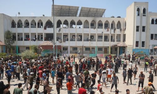 EU top diplomat urges end to 'madness' after Gaza school strike