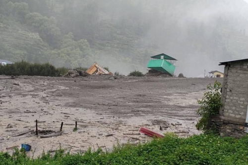Dozens Feared Trapped After Sudden Floods Hit Uttarakhand’s Dharali Village