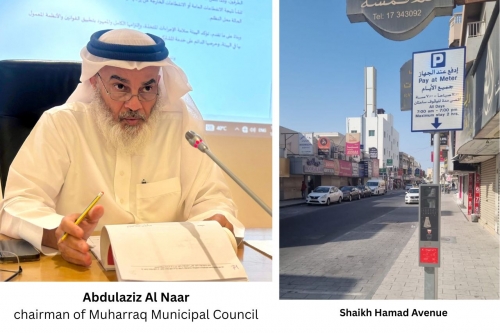 Shaikh Hamad Avenue upgrade to add parking Shaikh Hamad Avenue upgrade to add parking