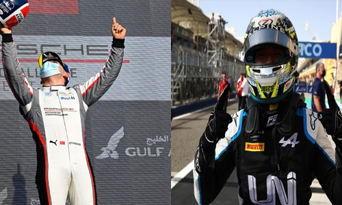 FIA F2 Championship, Porsche Sprint Challenge ME offer motor racing thrills at F1 Gulf Air Bahrain GP 2021 