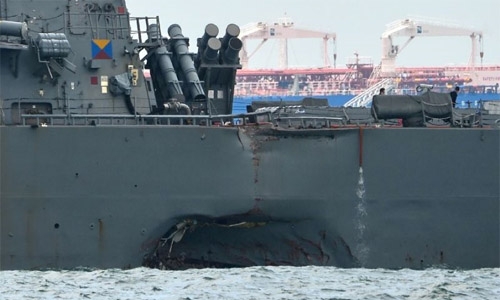 Remains of all missing sailors recovered from US warship