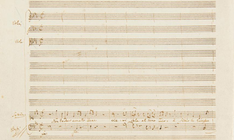 Mozart manuscript set to notch half-a-million euros
