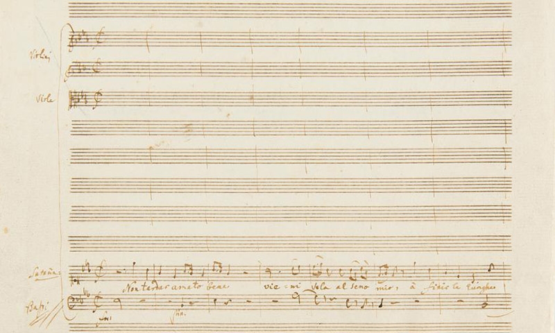 Mozart manuscript set to notch half-a-million euros Mozart manuscript set to notch half-a-million euros