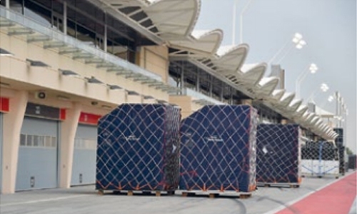 BIC begins receiving more than 600 tonnes of F1 cargo BIC begins receiving more than 600 tonnes of F1 cargo