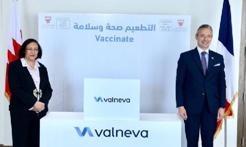 Bahrain becomes first country to receive first shipment of the VLA2001 vaccine