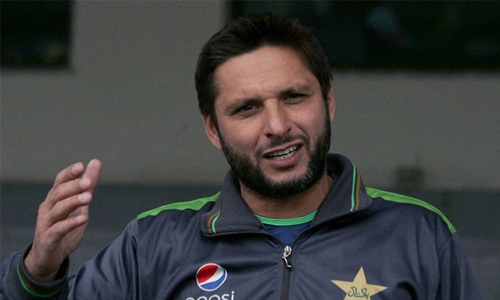Pakistan's Afridi brushes off India security concerns Pakistan's Afridi brushes off India security concerns