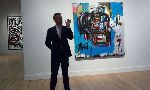 Auction record for Basquiat at $110.5mn in New York