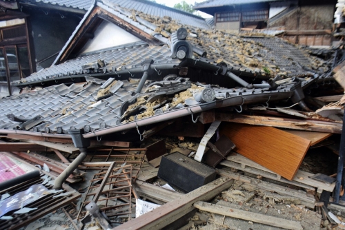 Over 9,000 Displaced Following Deadly Japan Earthquake