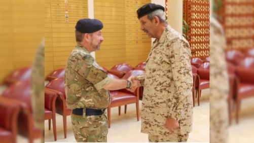 Bahrain Defence Chief Meets UK’s Senior Defence Adviser for Middle East