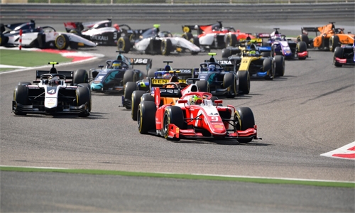 F2 set for thrilling battles in Bahrain