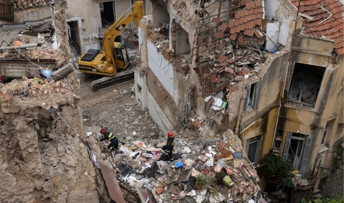 Six Killed In Athens Blast Six Killed In Athens Blast
