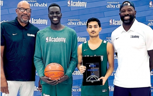 Habib shines at NBA Academy camp Habib shines at NBA Academy camp