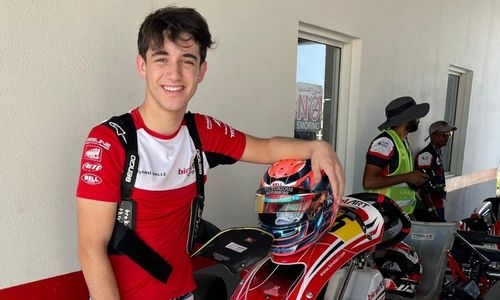 Lewis stays in Rotax karting title contention