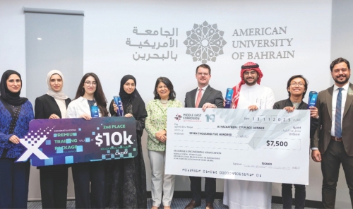 AUBH Students Win 2nd Place at MECC 2025 AI Hackathon AUBH Students Win 2nd Place at MECC 2025 AI Hackathon