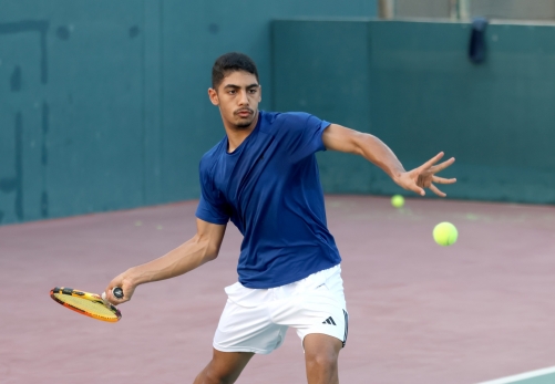 Bahraini players dominate Asian U-16 tennis semifinals Bahraini players dominate Asian U-16 tennis semifinals