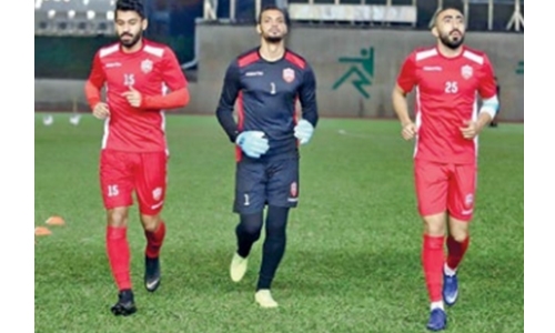 Bahrain begin final training for qualifiers