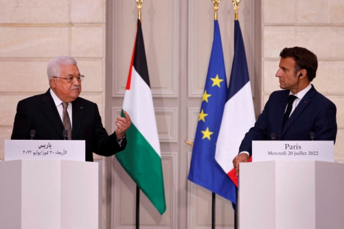 France calls for resumption of Israel-Palestine peace talks to prevent simmering tensions France calls for resumption of Israel-Palestine peace talks to prevent simmering tensions