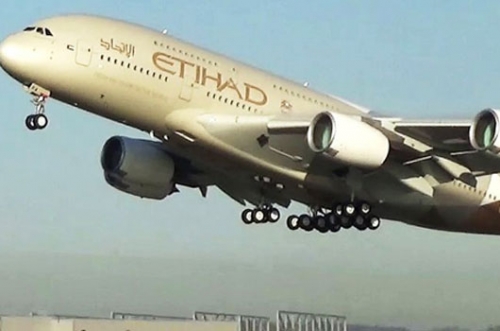 First Etihad Airways flight from Israel lands in UAE