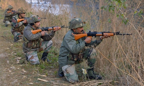 Fresh gunfire at Indian Air Force base in Pathankot Fresh gunfire at Indian Air Force base in Pathankot