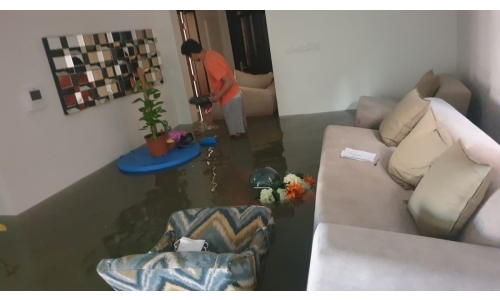 Financial support for rain-affected families in Bahrain