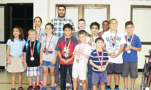 Bahrain School held chess tournament