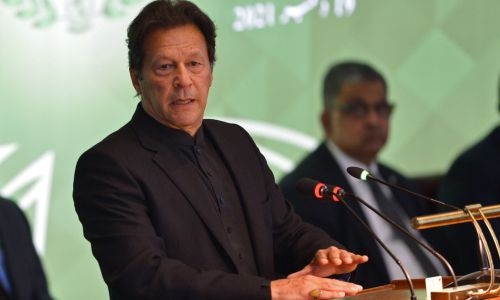 Pakistan government to seek ban of ex-PM Khan's party