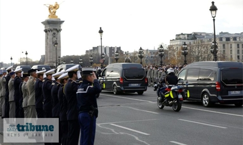 France honours soldiers killed in Mali disaster France honours soldiers killed in Mali disaster