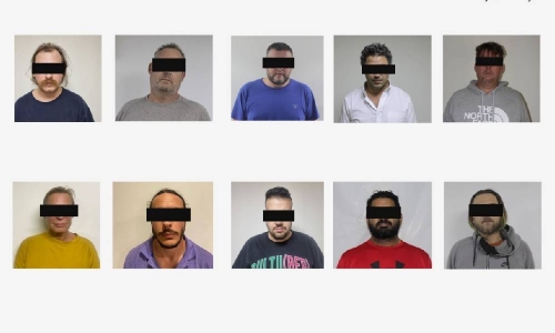 Bahrain police nab nine foreign drug dealers
