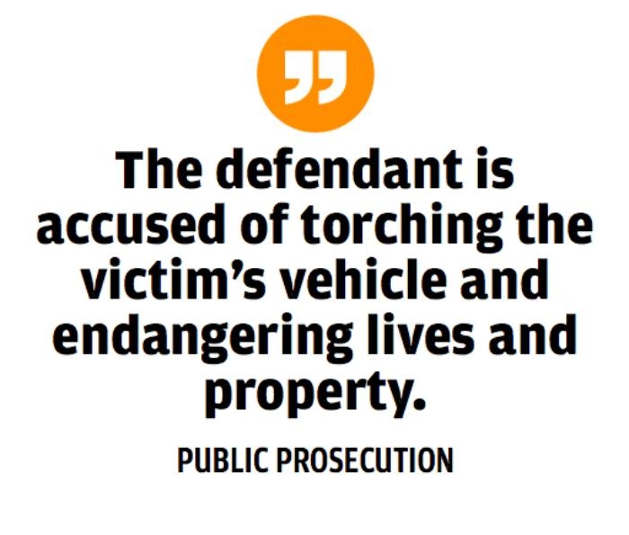 Man torches car ‘to avenge rapist’, jailed