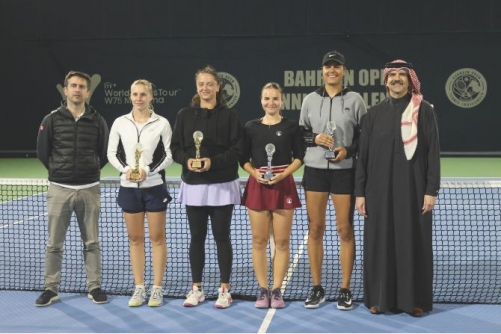 Harnkova and Tikhonova claim doubles title at Manama Open