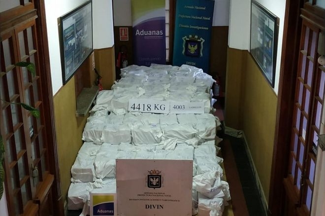Uruguay seizes record 6 tonnes of cocaine at port and ranch Uruguay seizes record 6 tonnes of cocaine at port and ranch