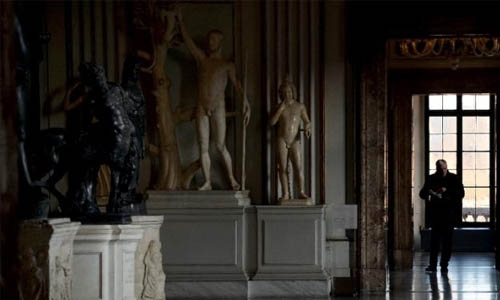Italy covers up nude sculptures for Iran president