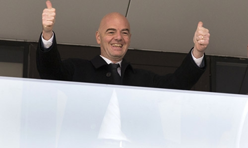 Infantino hopes to see video technology used at 2018 World Cup Infantino hopes to see video technology used at 2018 World Cup
