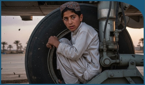13-Year-Old Boy Found in Plane’s Landing Gear After Kabul–Delhi Flight