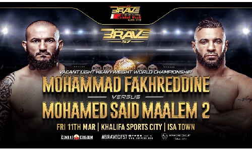 Fakhreddine vs Said Maalem II for light heavyweight world title booked for BRAVE CF 57