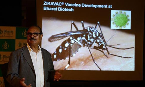 Indian firm says developing 'world's first Zika vaccine'