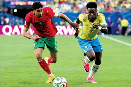 Vinicius rescues Brazil against Morocco Vinicius rescues Brazil against Morocco