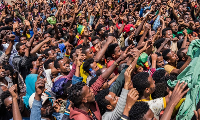 Protests paralyse Ethiopia capital as violence kills 23 Protests paralyse Ethiopia capital as violence kills 23