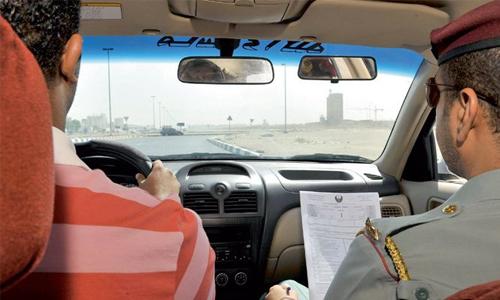 Give Dubai's driving test theory in Chinese, Persian, Malayalam…