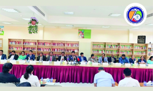 The Indian School Bahrain marks platinum jubilee with landmark cultural celebrations The Indian School Bahrain marks platinum jubilee with landmark cultural celebrations