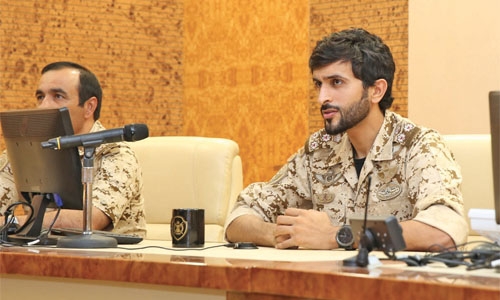 BDF contingent hailed BDF contingent hailed