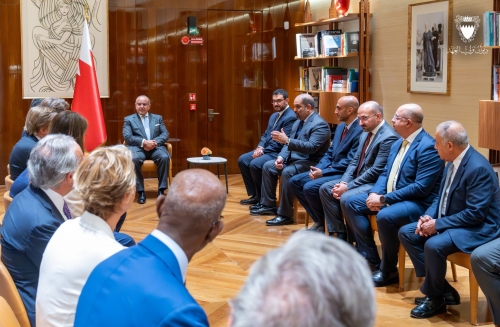 HRH Crown Prince Meets Italian Business Leaders During Official Visit