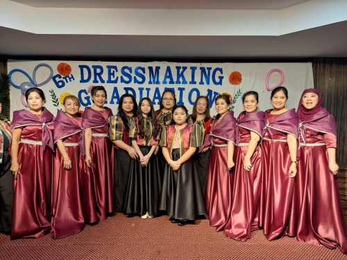 37 Filipinos complete successful dressmaking program 