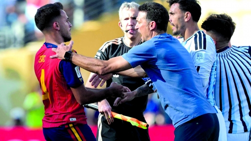 Spain deserved to win: Argentina’s Scaloni Spain deserved to win: Argentina’s Scaloni