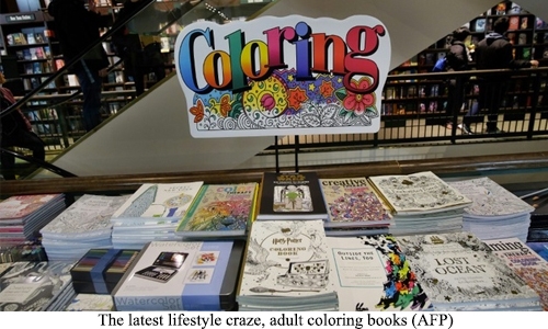 Latest lifestyle craze: Colouring books for adults