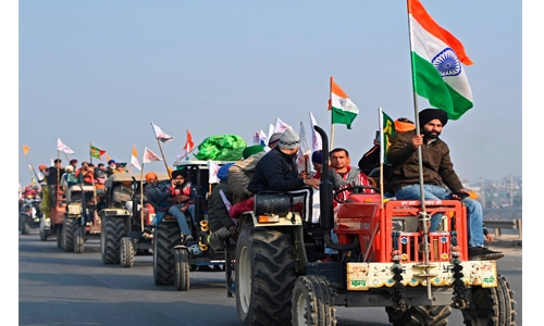 Reinforcements arrive at Indian farm protests despite mounting pressure