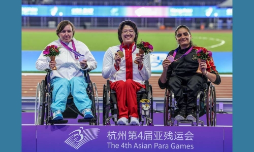 Rooba bags bronze for Bahrain at Asia Para Games