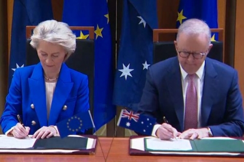 EU, Australia Strike Landmark Free Trade Deal