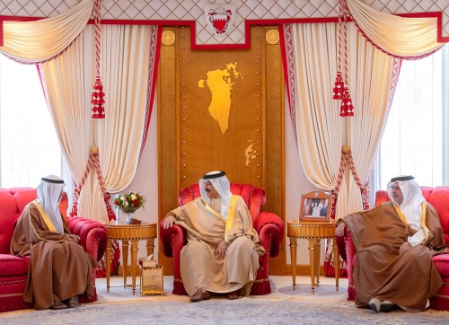 HM King Hamad hails outgoing GCC Secretary General contributions